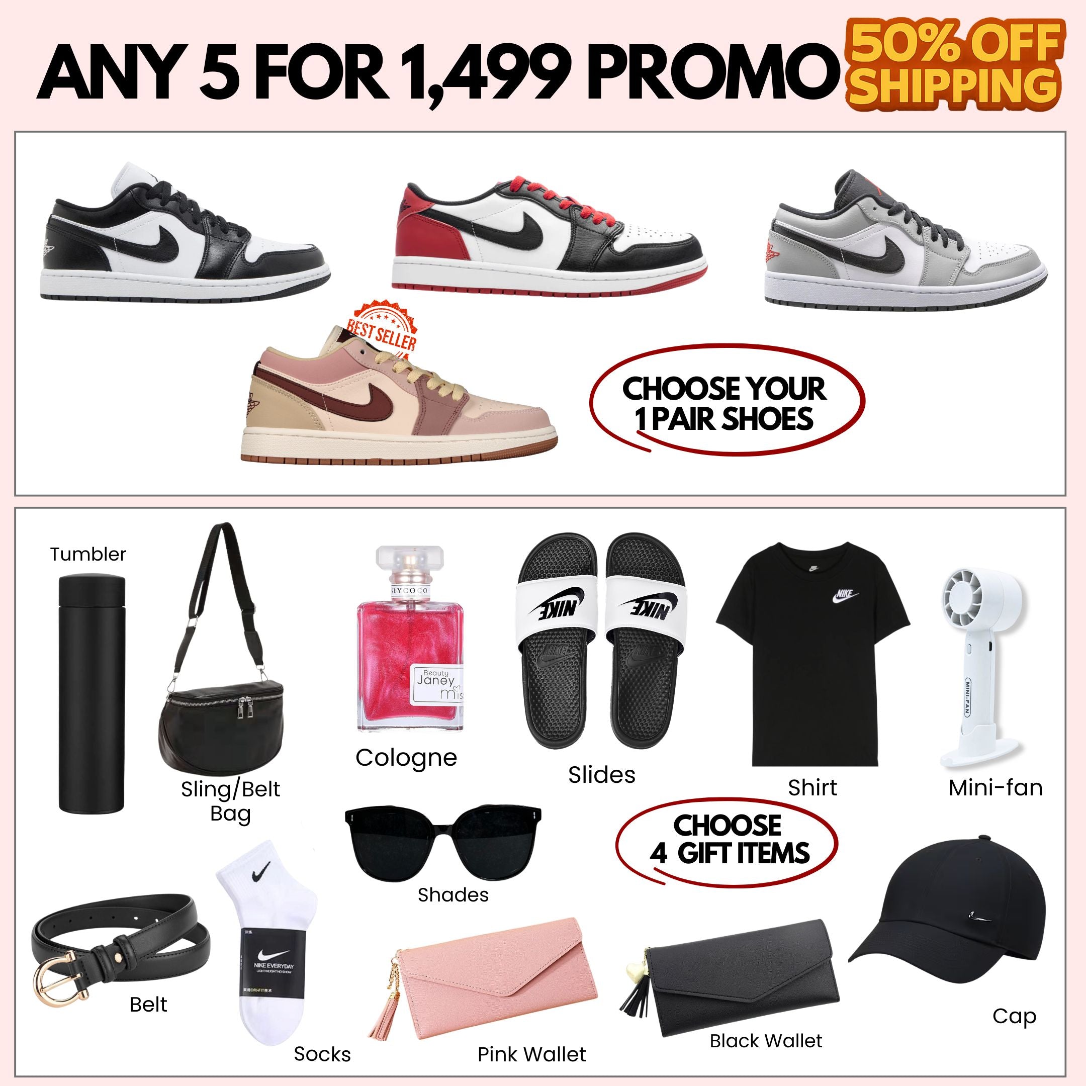 5 for 1,499 Promo