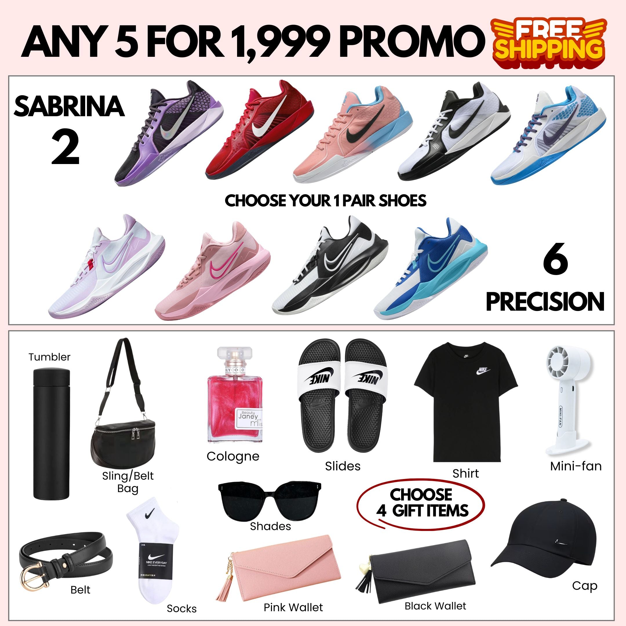 5 for 1,999 Promo