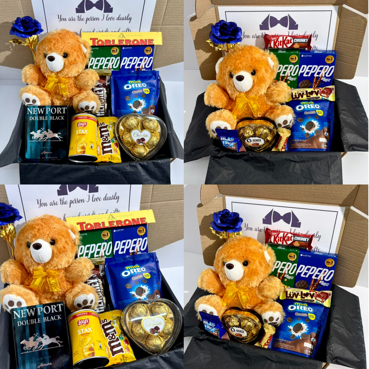 Men's Surprise Teddy Gift Set